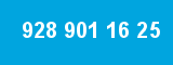 928 901 16 25 928 901 16 25